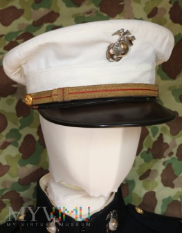 Marine Corps officer dress uniform hat