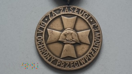 Duże zdjęcie Odznaka Za Zasługi Dla Ochrony Ppoż. - III stopień