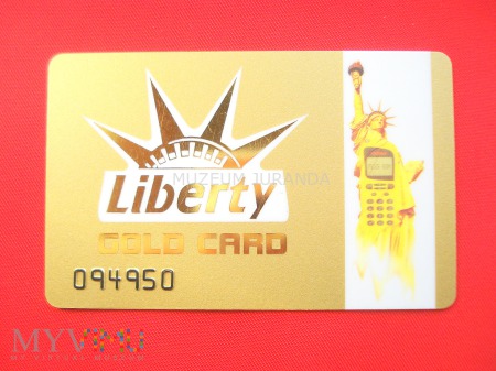 Duże zdjęcie Liberty Gold Card