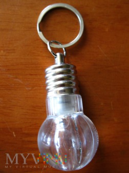 mini latarka w kształcie żarówek