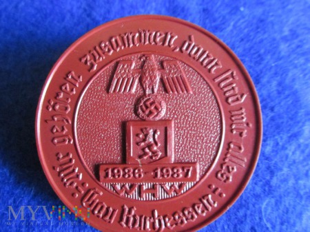 Duże zdjęcie Gau Kurhessen-odznaka WHW