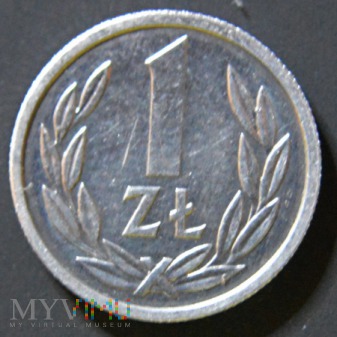 1 złoty / 1989