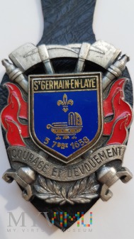 Duże zdjęcie Odznaka SAPEURS POMPIERS ST GERMAIN EN LAYE
