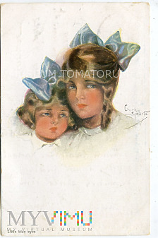Małe niebieskie oczy - obieg 1921 r.