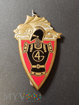 Odznaka 4 Pułku Inżnieryjnego Armii Francuskiej