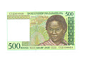 Madagaskar - 500 franków.