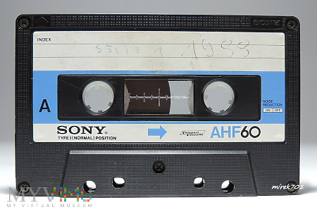 Sony AHF 60 kaseta magnetofonowa