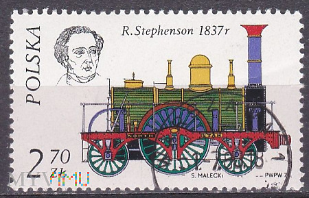 R. Stephenson, 1837 r.