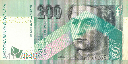 Słowacja - 200 koron (2002)