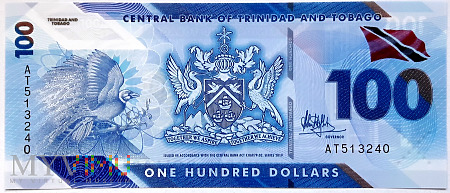 Duże zdjęcie Trynidad i Tobago 100$ 2019