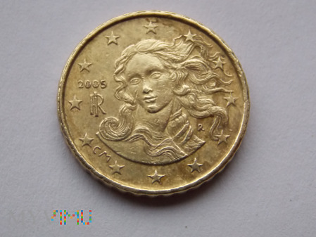 10 EURO CENTÓW 2005 - WŁOCHY