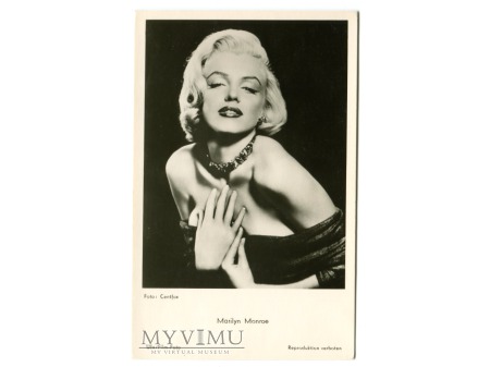 Marilyn Monroe Aktorka Film Hollywood Postcard