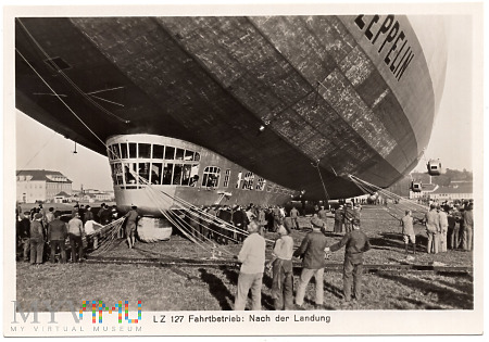 006.2a-LZ 127, Graf Zeppelin, operacje jazdy, po w