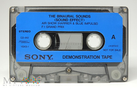 Sony CD-812 kaseta demonstracyjna