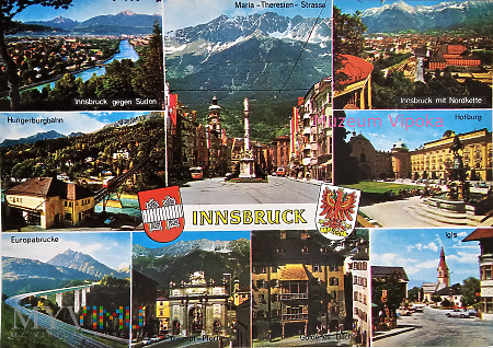Austria Innsbruck Altstadt fontanna Leop. multi 04