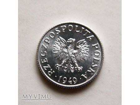 PRL-1 grosz rok 1949