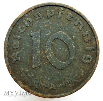10 Reichspfennig, III Rzesza, 1941