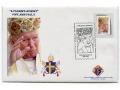 Papież Jan Paweł II FDC koperta i znaczki Kanada