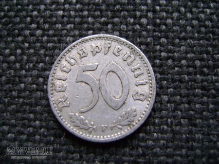 50 reichspfennig 1944 F