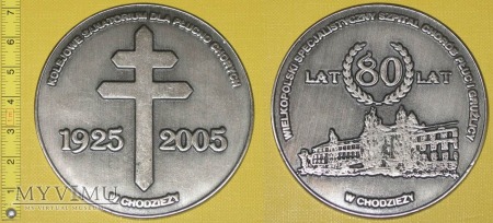 Medal kolejowy - usługowy Sanatorium w Chodzieży