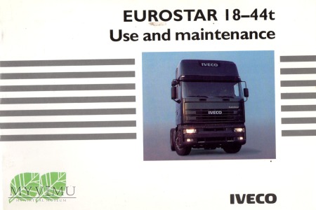 IVECO EUROSTAR 18-44t. Instrukcja z 1997 r.