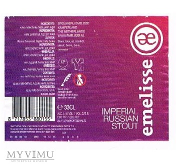 emelisse imperial russian stout