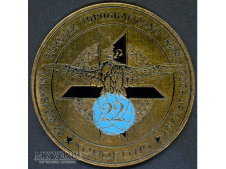 Duże zdjęcie Medal okolicznościowy 22 WOT-K w Komorowie 1999 v2