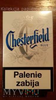 Papierosy Chesterfield Blue 2015 r.
