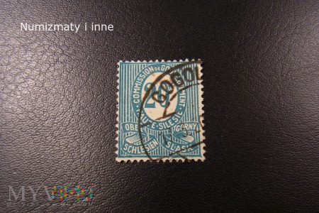 Duże zdjęcie śląskie znaczki plebiscytowe za 20 fenigów