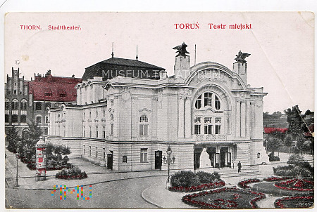 Toruń - Teatr miejski - początek XX wieku