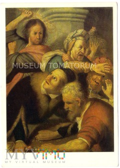 Rembrantd - Jezus rozpędzający handlarzy - 1987