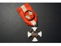 Order Korony Włoch - Krzyż Oficerski z nadaniem