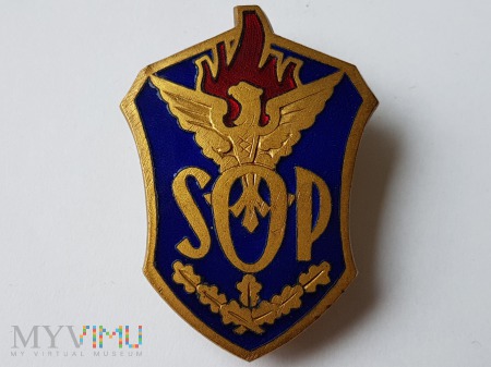 Odznaka Absolwenta Szkoły Oficerów Pożarnictwa SOP