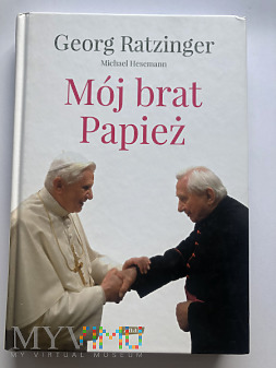 Autograf ks.Georga Ratzingera brata Benedykta XVI