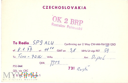 CZECHOSŁOWACJA-OK2BRP-1977.1a