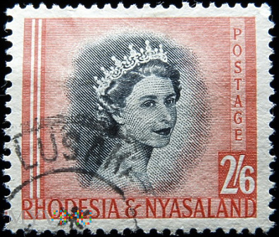 Rodezja i Niasa 2'6 Elżbieta II