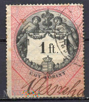 38.5a-Austro-Węgry Znaczek Skarbowy