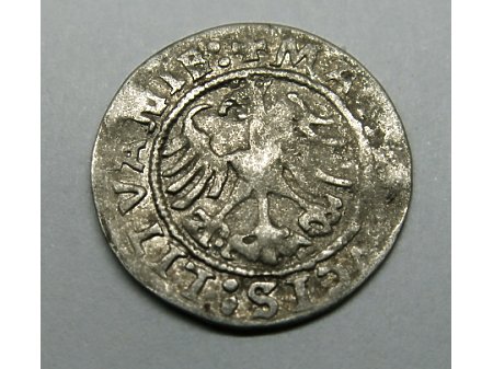 Półgrosz litewski-1522 r