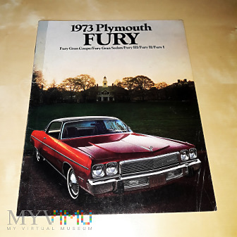 Prospekt Plymouth Fury 1973