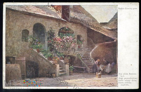 Simony - Stara sielska zagroda - 1917