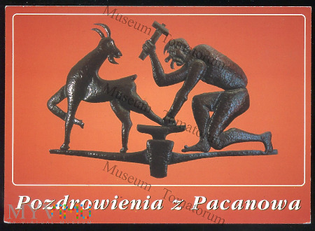 Pacanów - Metaloplastyka z restauracji "Koziołek"