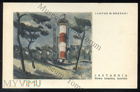Brzeski - Jastarnia - Nowa latarnia morska - 1951