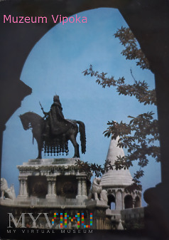 Budapeszt - konny pomnik króla Stefana I (brama)