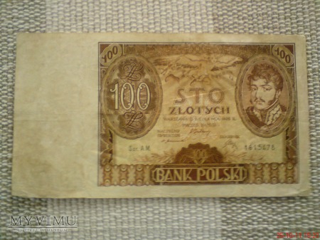 100 złotych 1932 r.