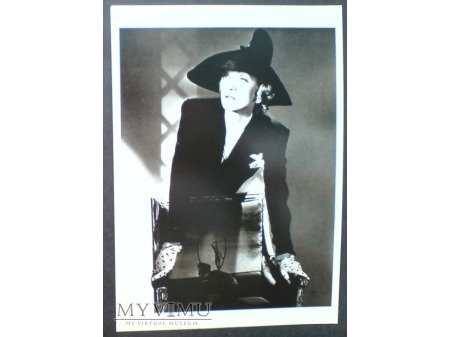 Duże zdjęcie Marlene Dietrich Horst P. Horst pocztówka