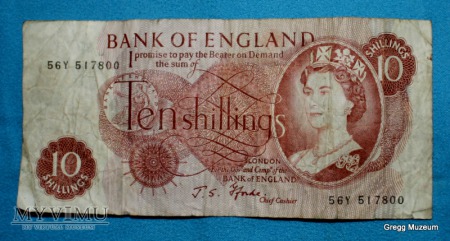 10 Shillings 1960-1961
