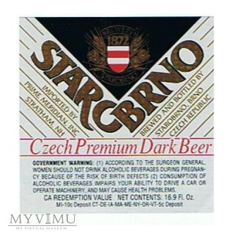starobrno czech premium dark bier