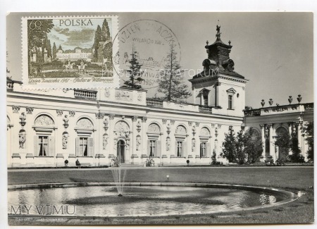 Warszawa - Pałac w Wilanowie - 1967