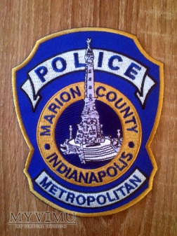 Policja miasta Indianapolis Stan Indiana
