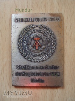 NVA Stadtkommandantur der Hauptstadt der DDR